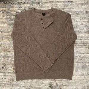 J.Crew Thermal Henley - Lambs’Wool XL
